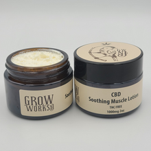 Load image into Gallery viewer, Cocoa & Shea Soothing Muscle CBD Lotion